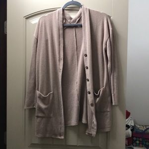 Brown/Pink cardigan